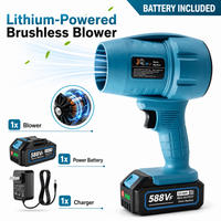 Portable High Power Cordless Leaf Blower