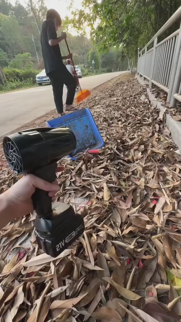 Portable High Power Leaf Blower – Cordless & Lightweight